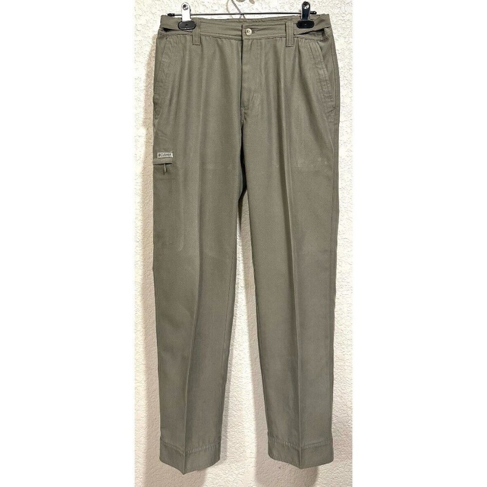 Columbia Green Khaki Bootcut Cargo Hiking Pants